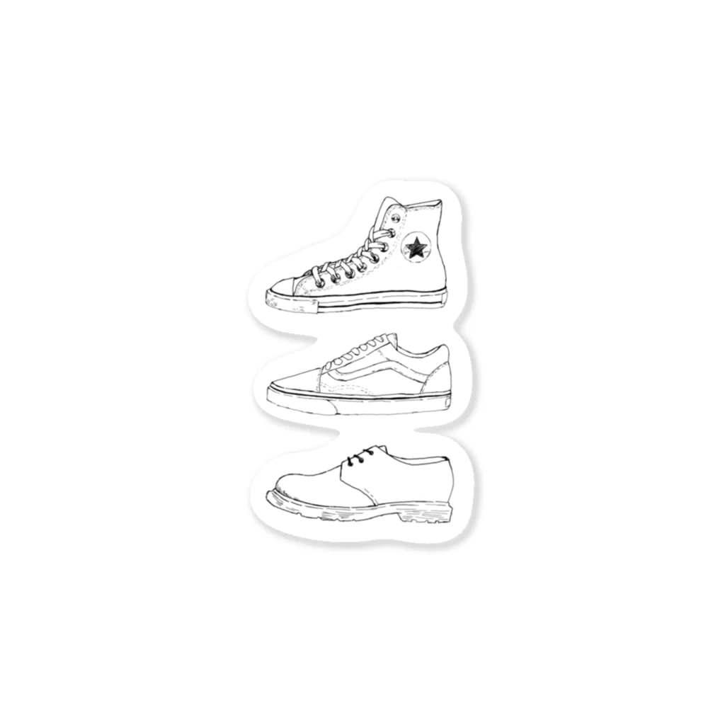 pisces_m39のshoes Sticker