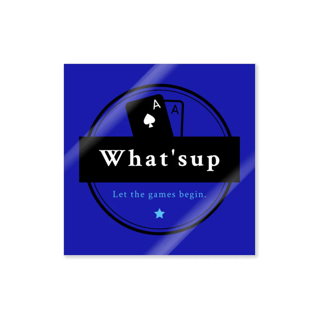 がっちゃんのWhat's up Sticker