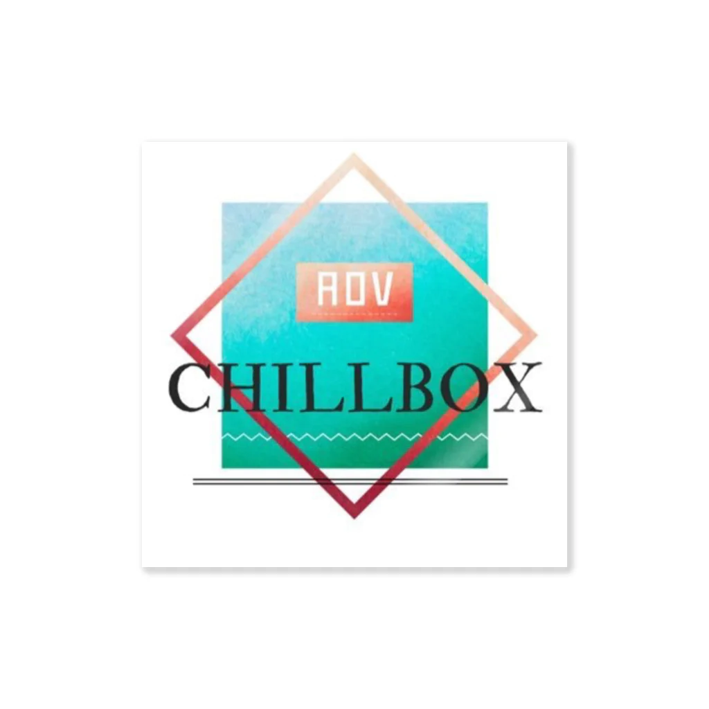 ALSTOのCHILLBOX  ステッカー