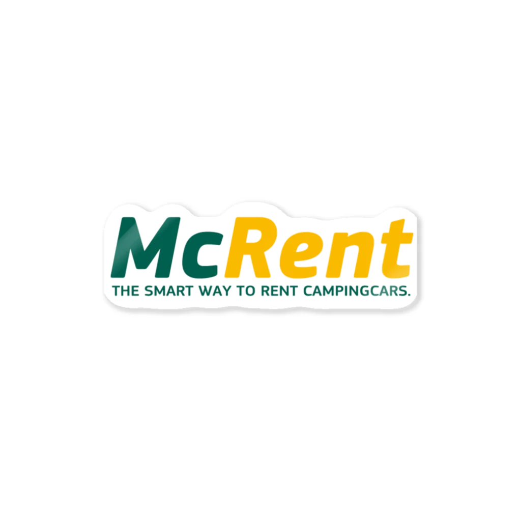 キャンピングカーレンタル　マクレント のマクレント オリジナルグッズ Sticker