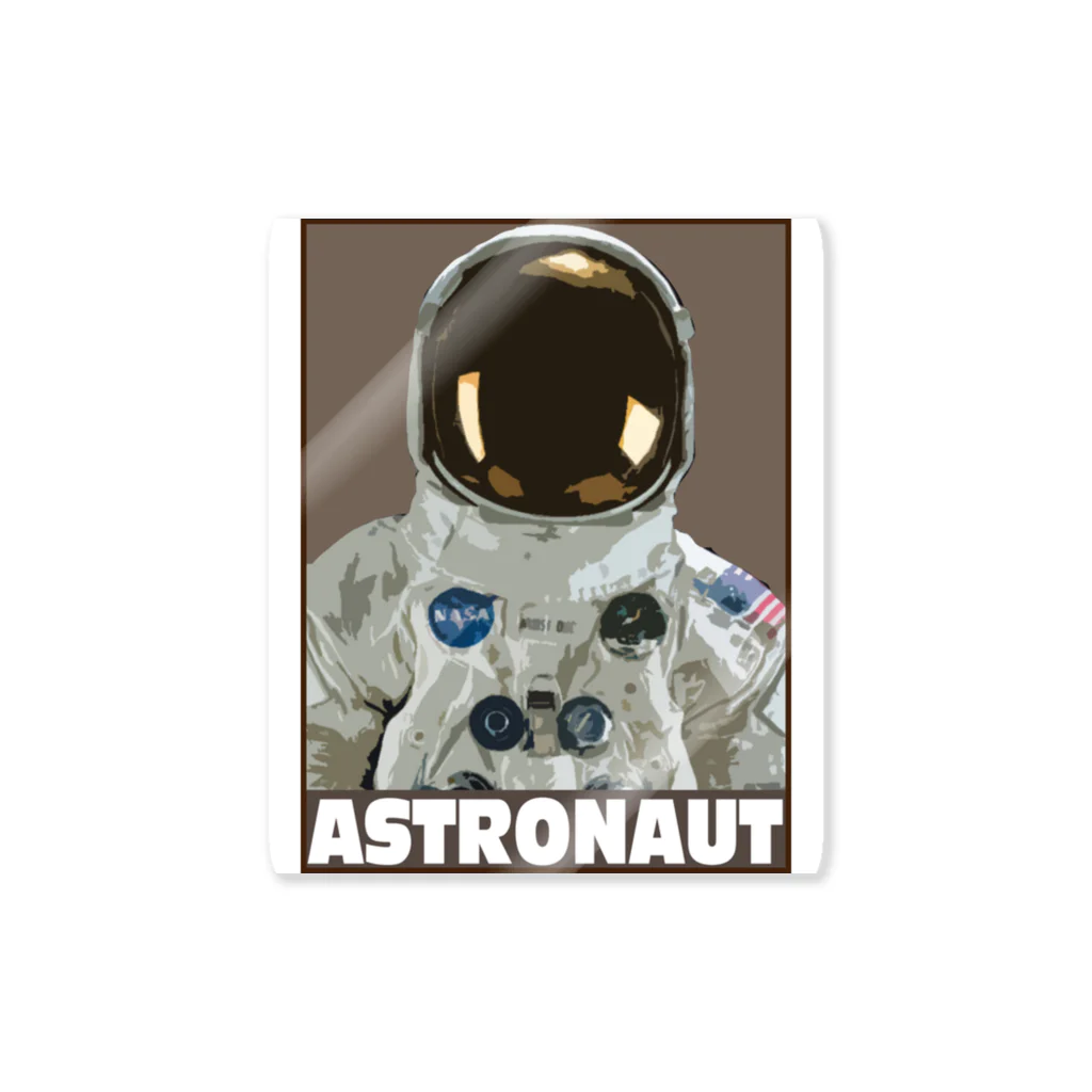 17999aの宇宙飛行士 Sticker