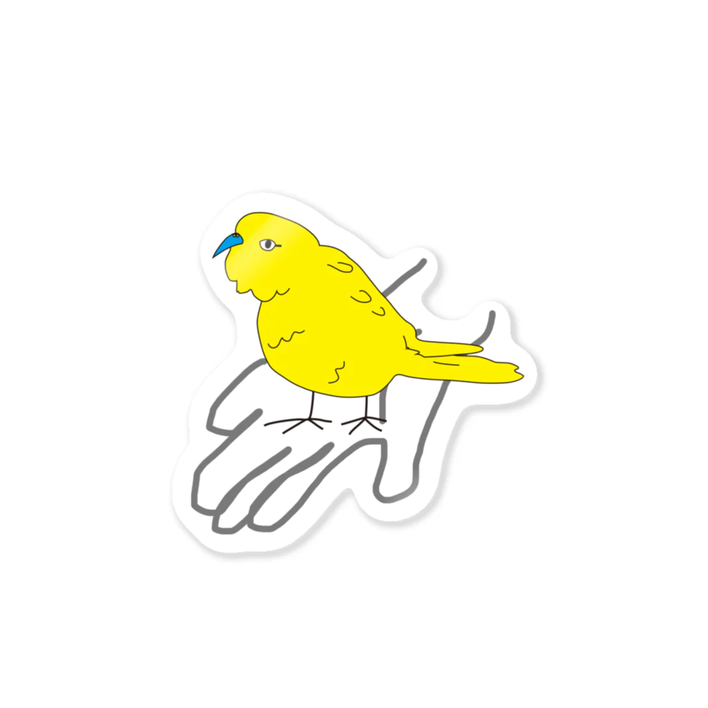 KOKaKの手のりキジインコちゃん Sticker