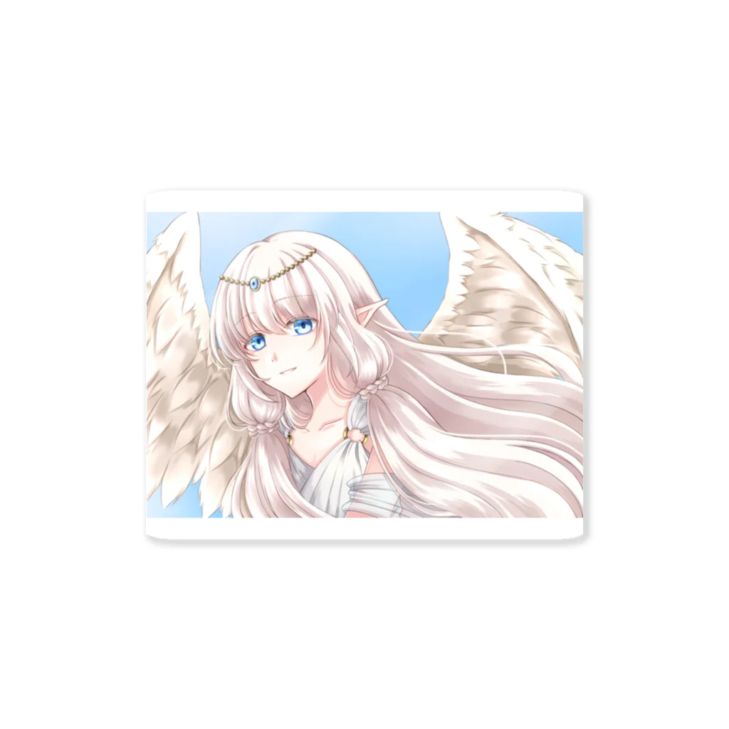 桜華爛漫の青空の天使 Sticker
