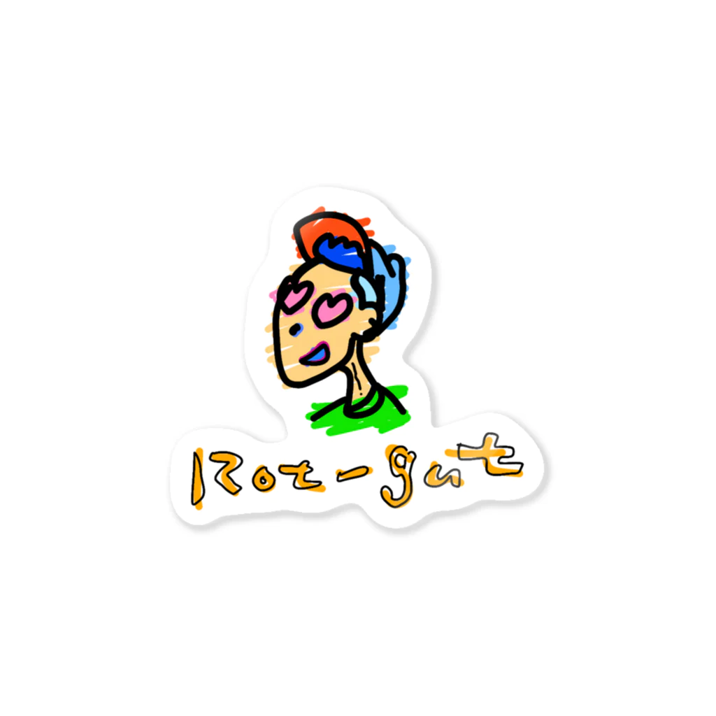 khdrawingのロットくん Sticker