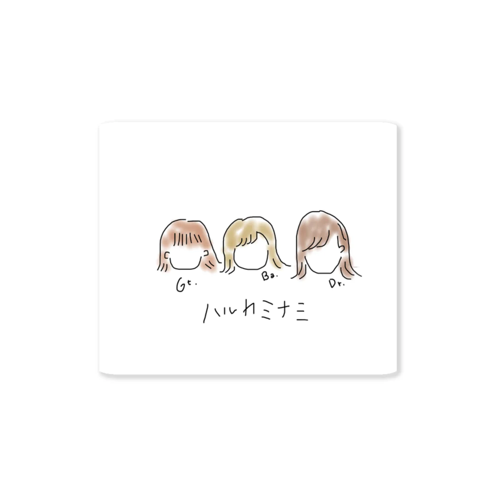 Minami Okuokaのハルカミナミステッカー Sticker