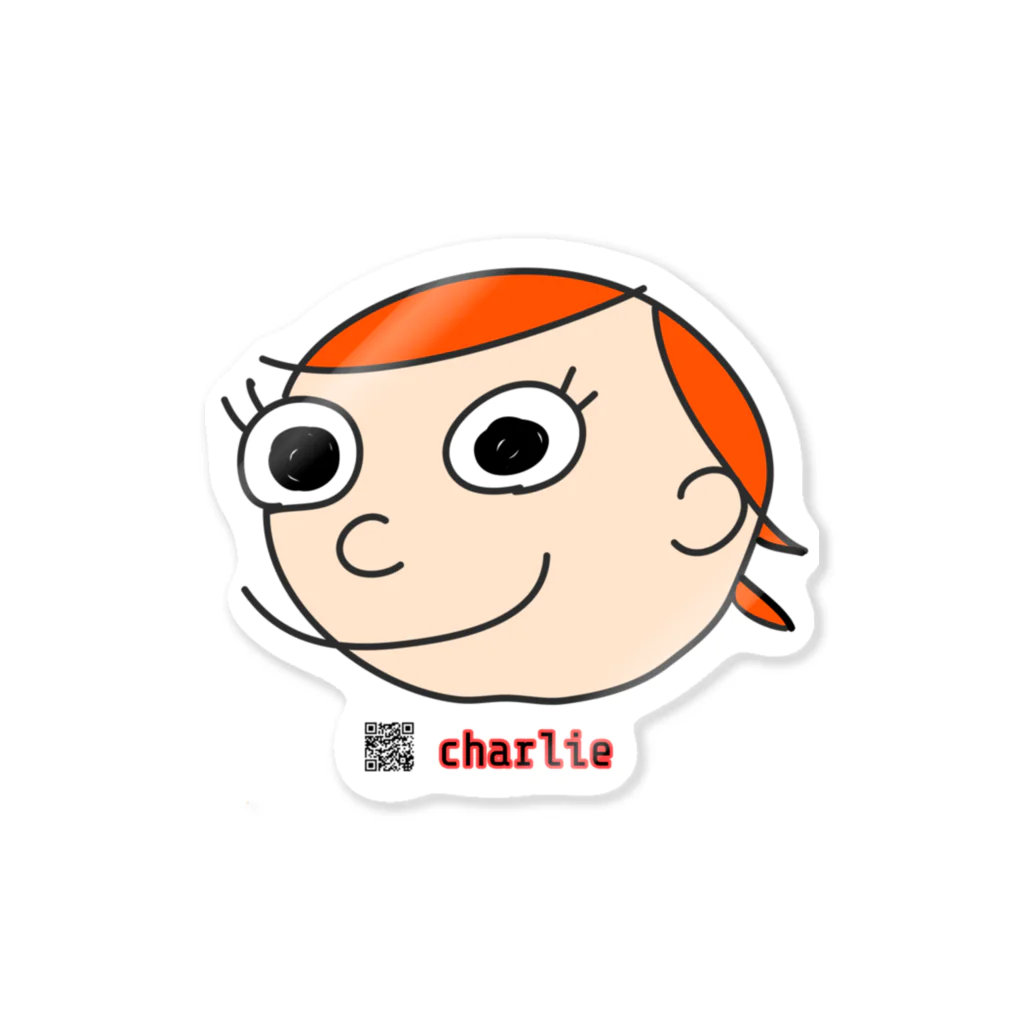 charlolのcharlie QR color ver. ステッカー