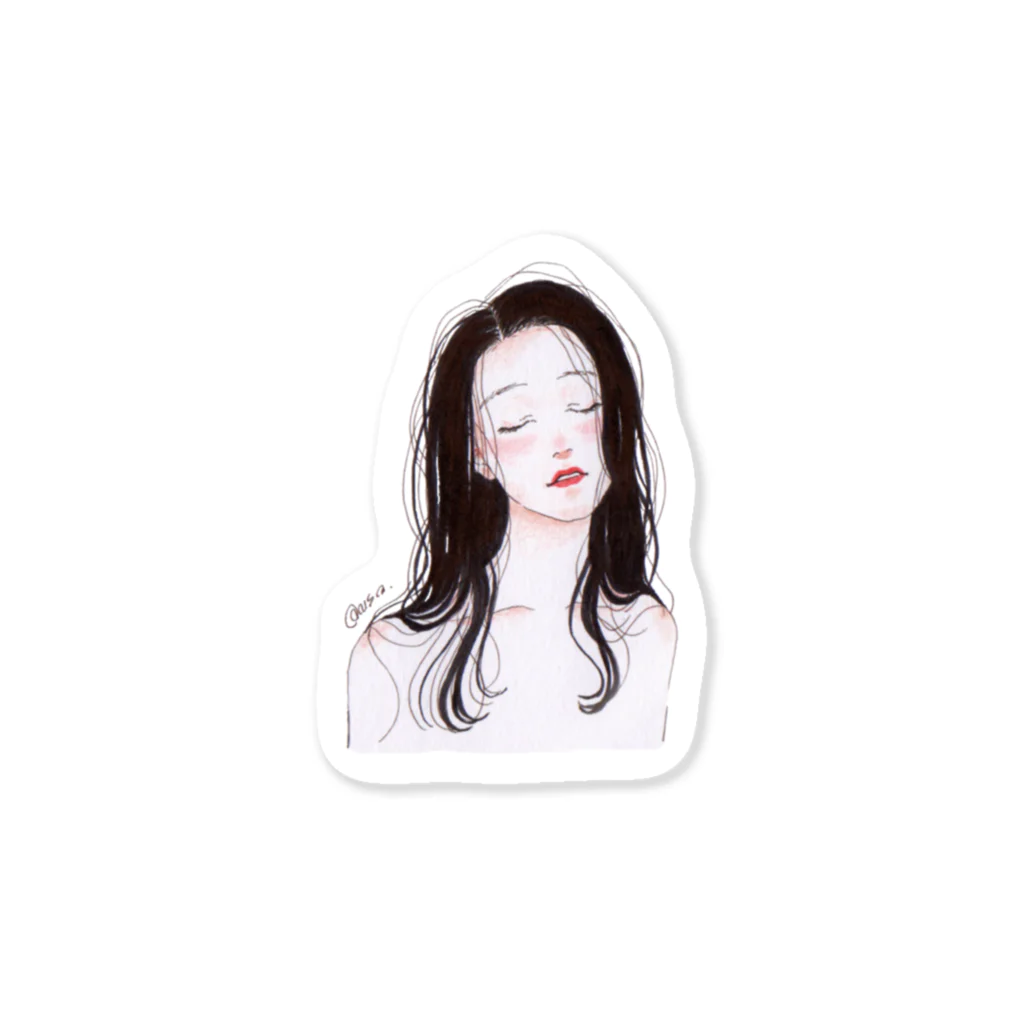 マチダの女子 13 Sticker