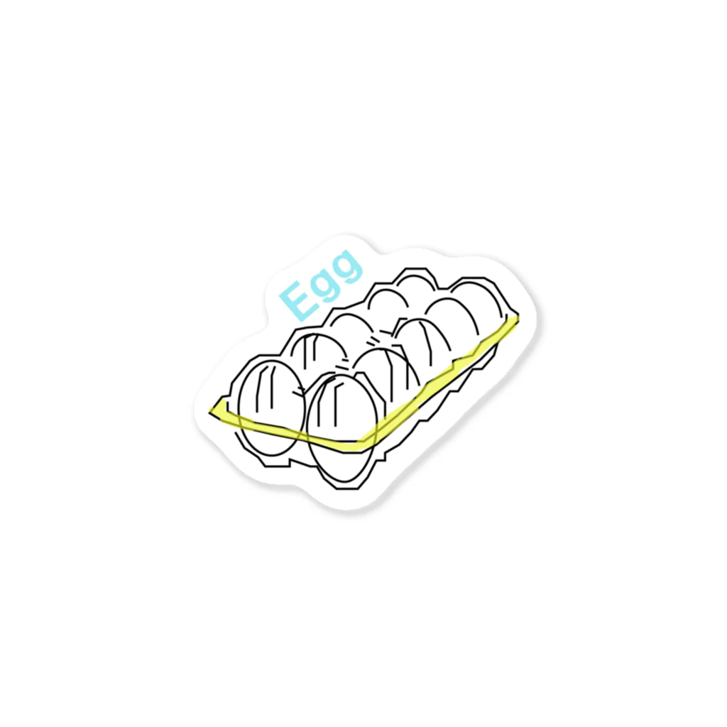 FOODSのtamago Sticker