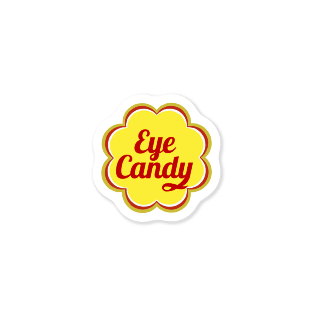 EYECANDYのCandy Logo ステッカー