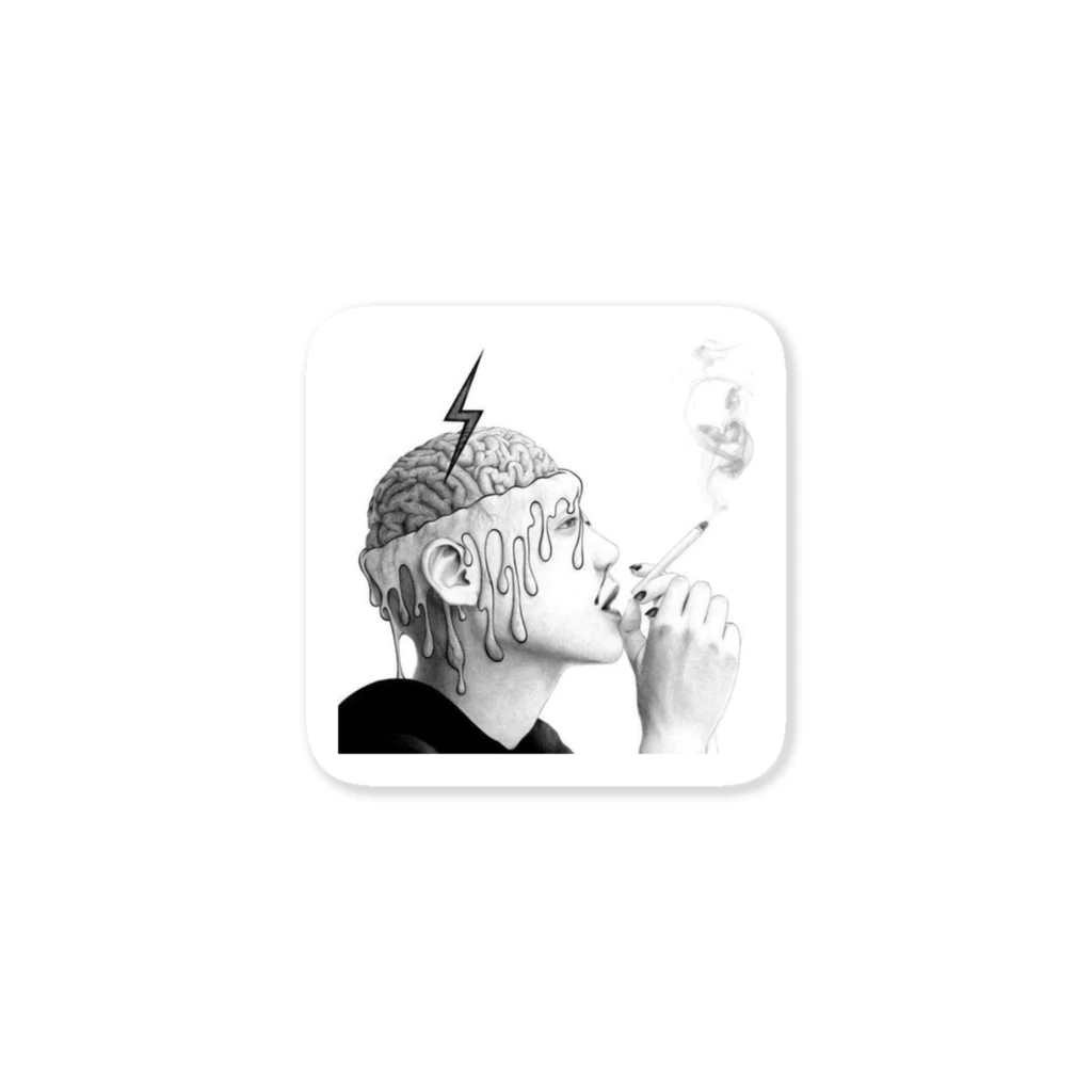 PeteのCigarettes like drugs.. Sticker