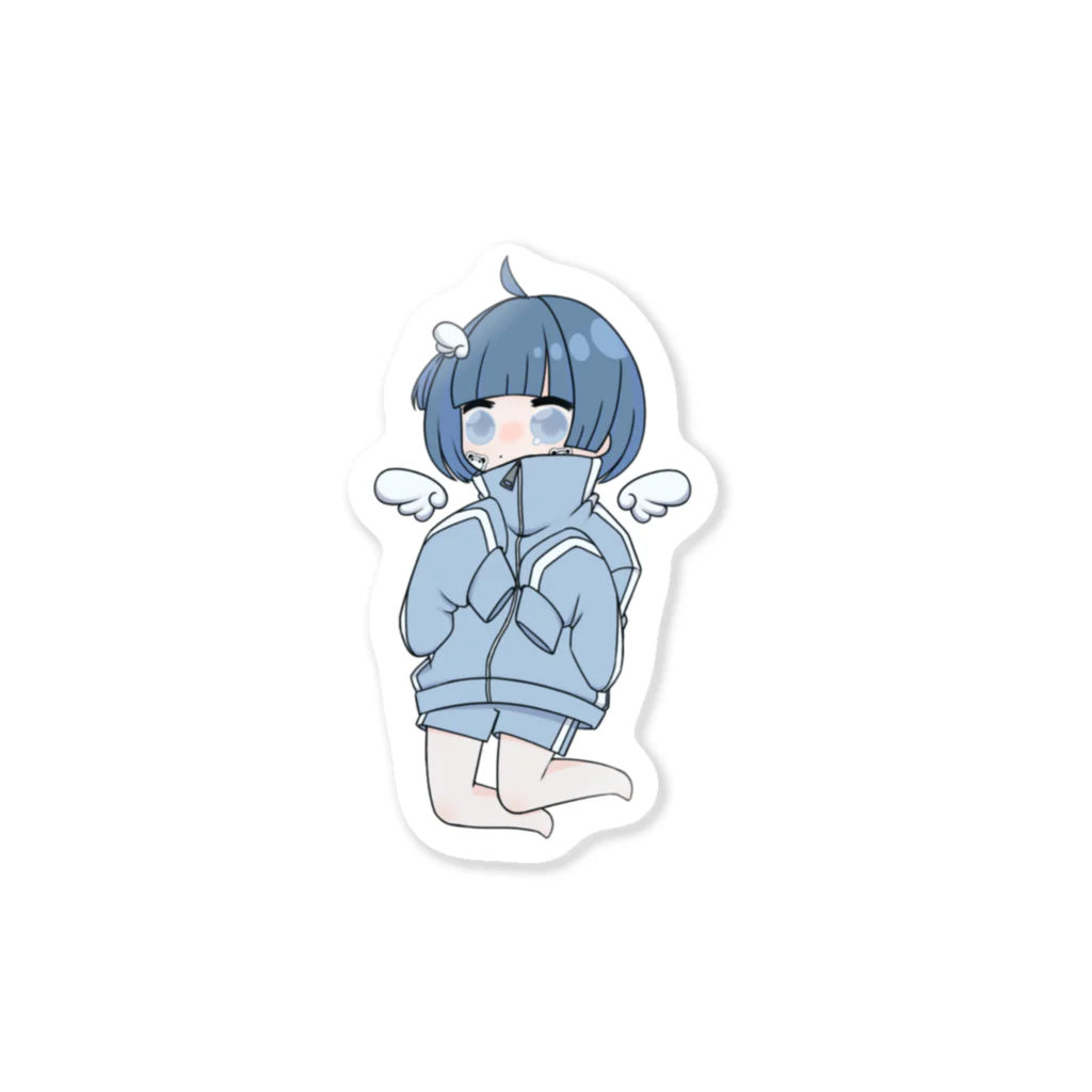 れのまるのおみせのジャージボブ Sticker