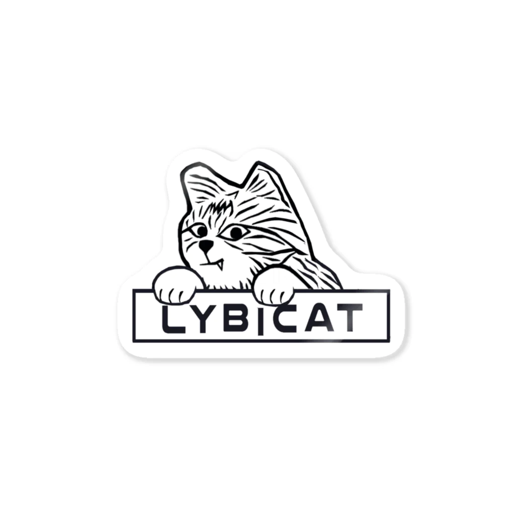 LYBICATのLYBICATエンブレム　ポケット ステッカー