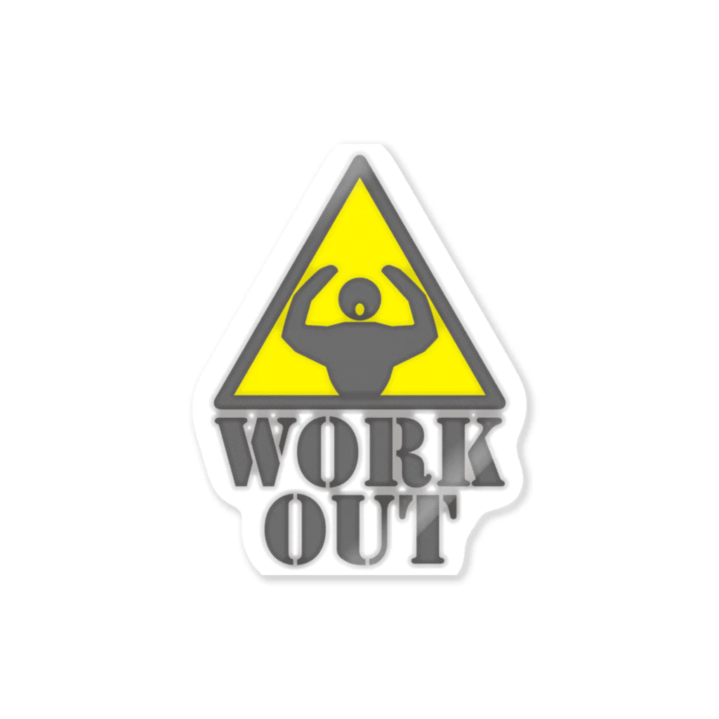 AURA_HYSTERICAのWorkout ステッカー