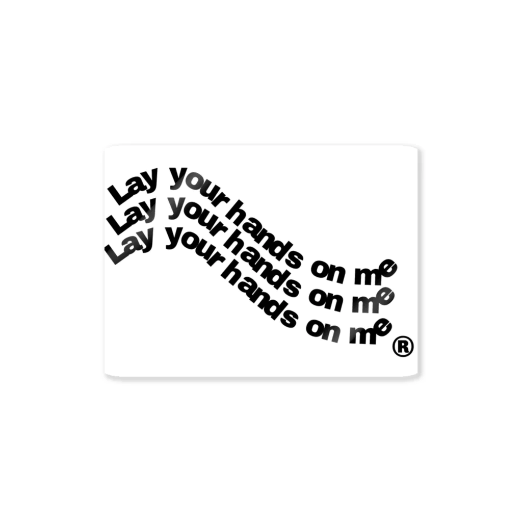 miiichamのLay your hands on me Sticker