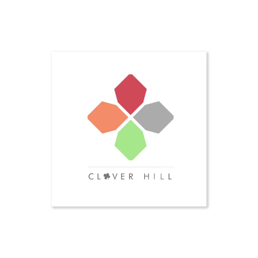 CLOVERHILLのロゴマークステッカー Sticker