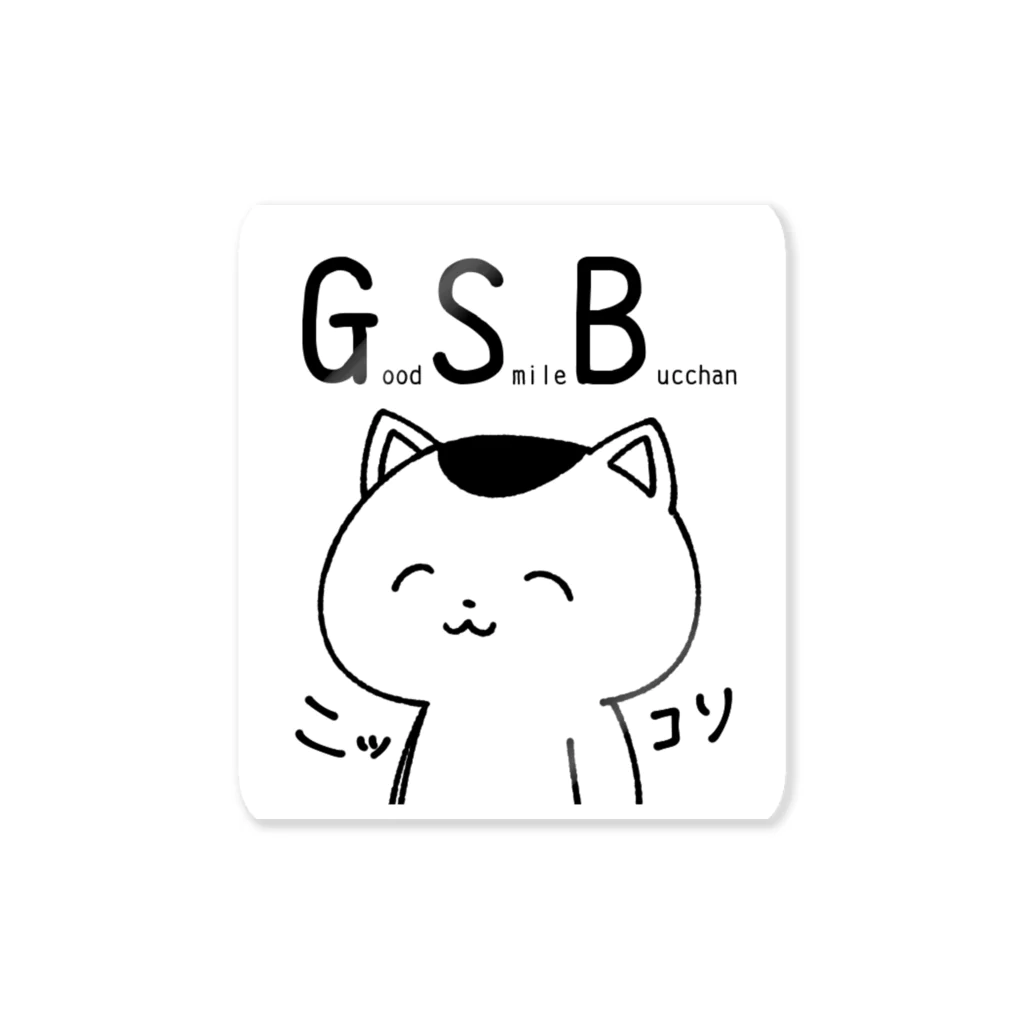 Michath/ミチャスのGSB(グッドスマイルブッちゃん） ステッカー