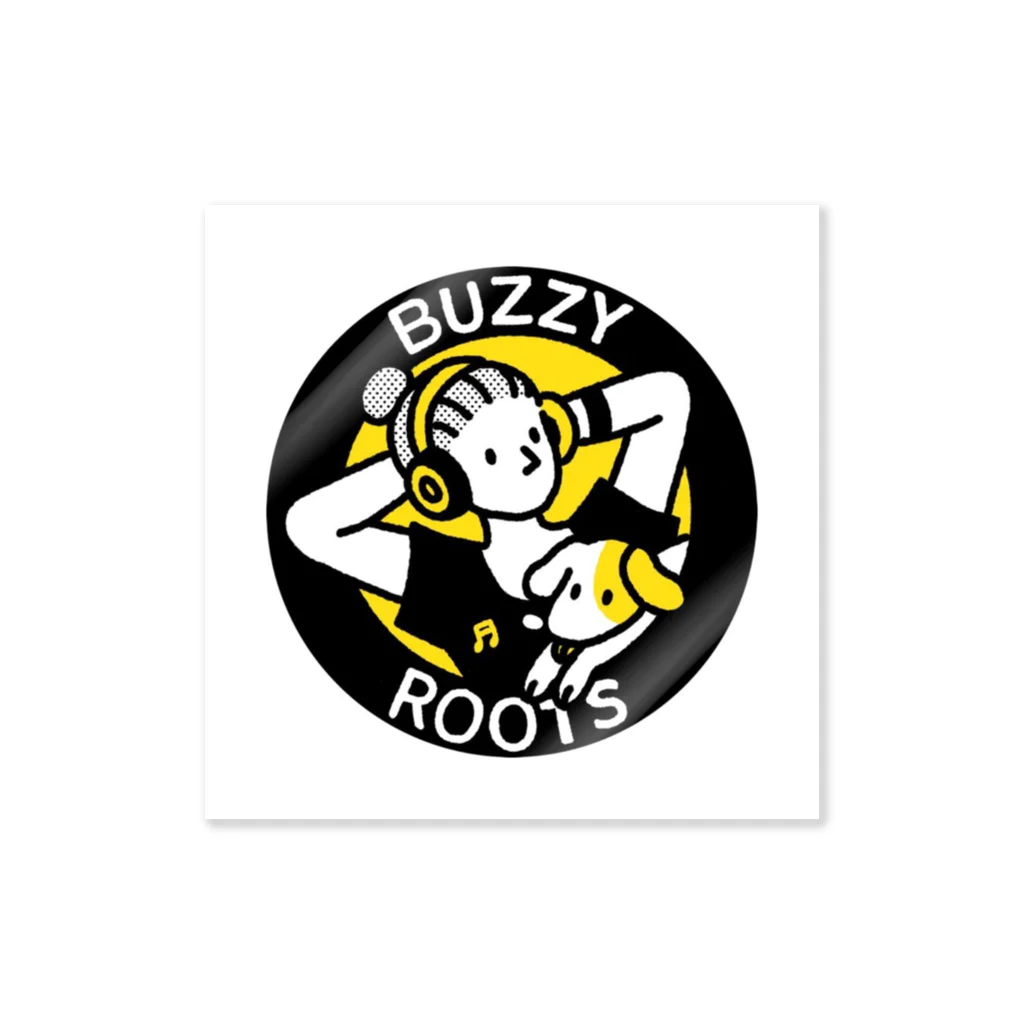 BUZZY ROOTSのBUZZYROOTS ロゴステッカー ステッカー