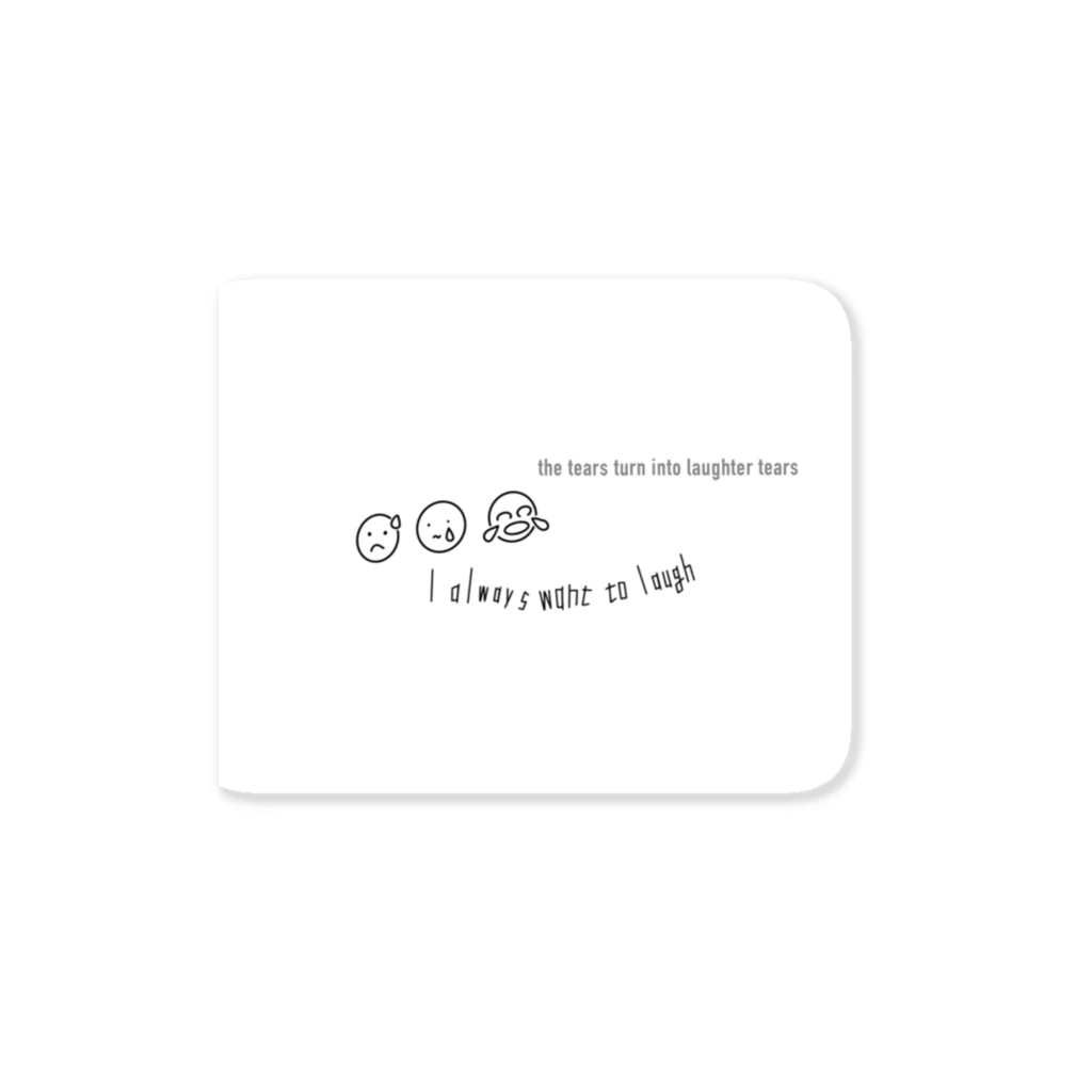 なまらのI always want to laugh Sticker