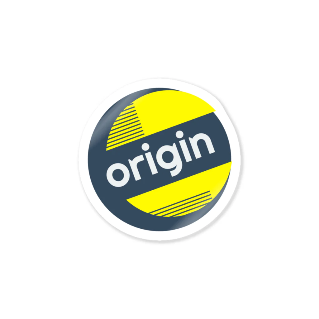 OriginのOrigin LOGOグッズ ステッカー