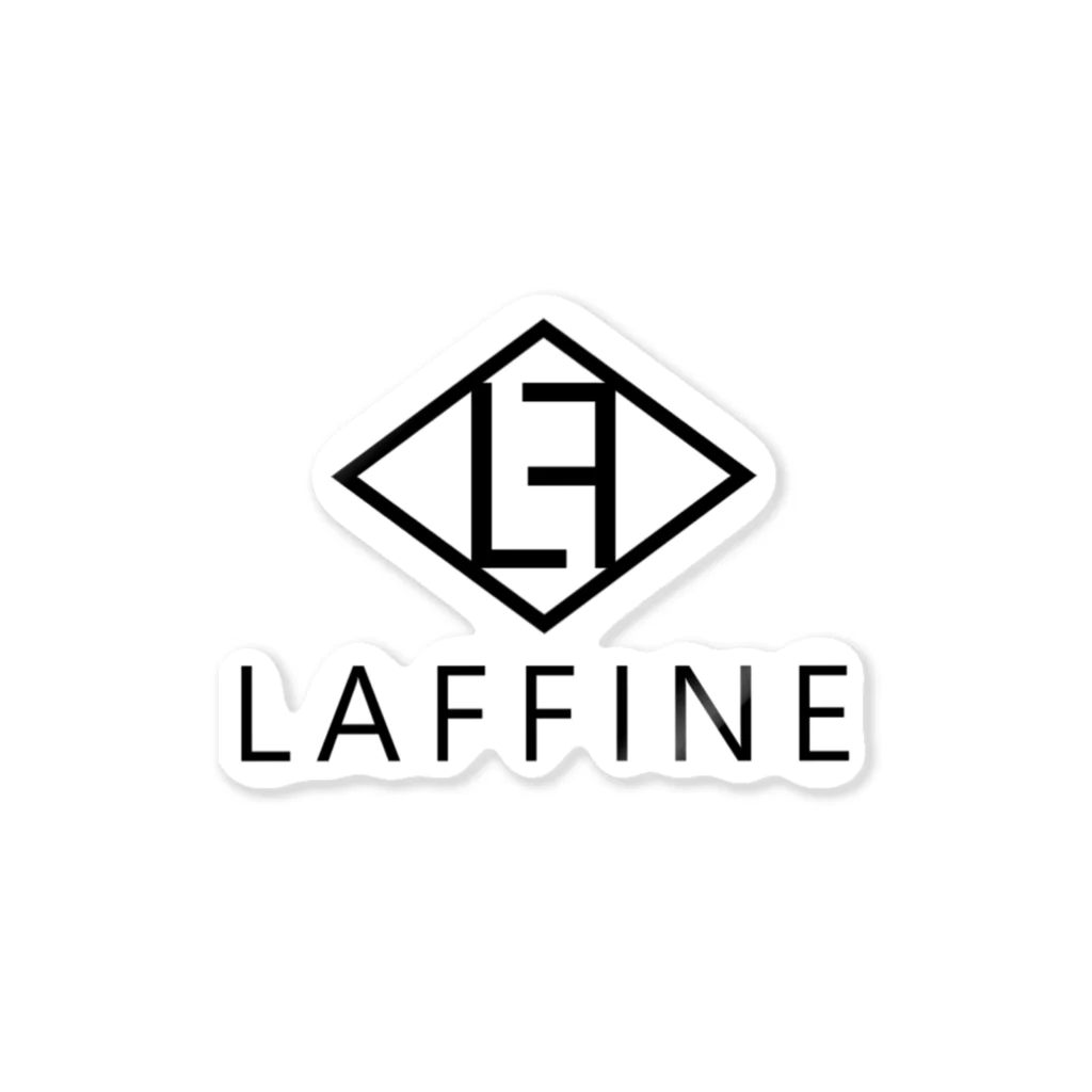 LAFFINEのLAFFINE①black Sticker