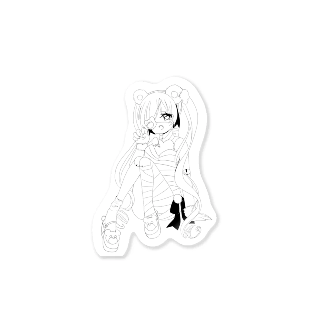 あお🍓❄️の熊娘♡ドール Sticker