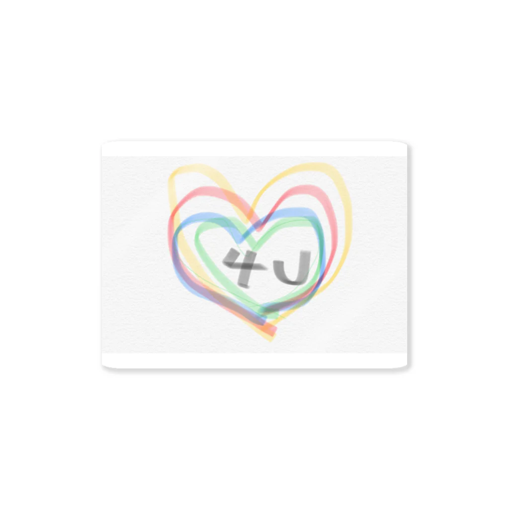 pinkpinkの4U Sticker