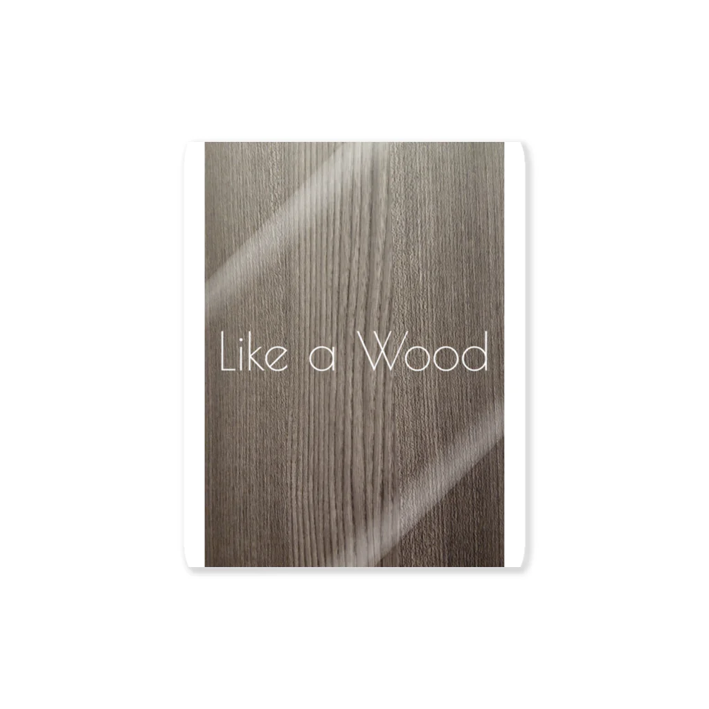 エレメンツのLike a Wood ステッカー