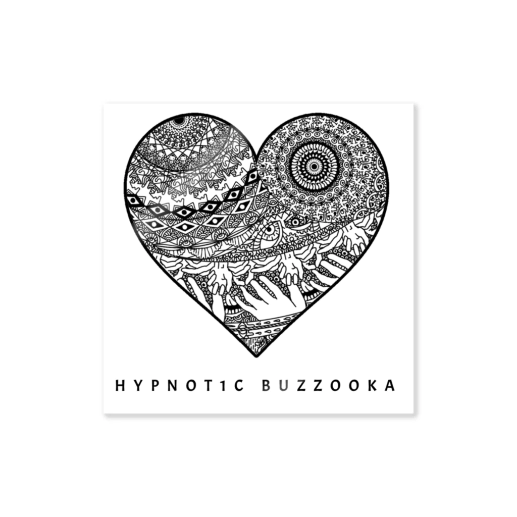 HYPNOT1C BUZZOOKAのLOGO STICKER Sticker