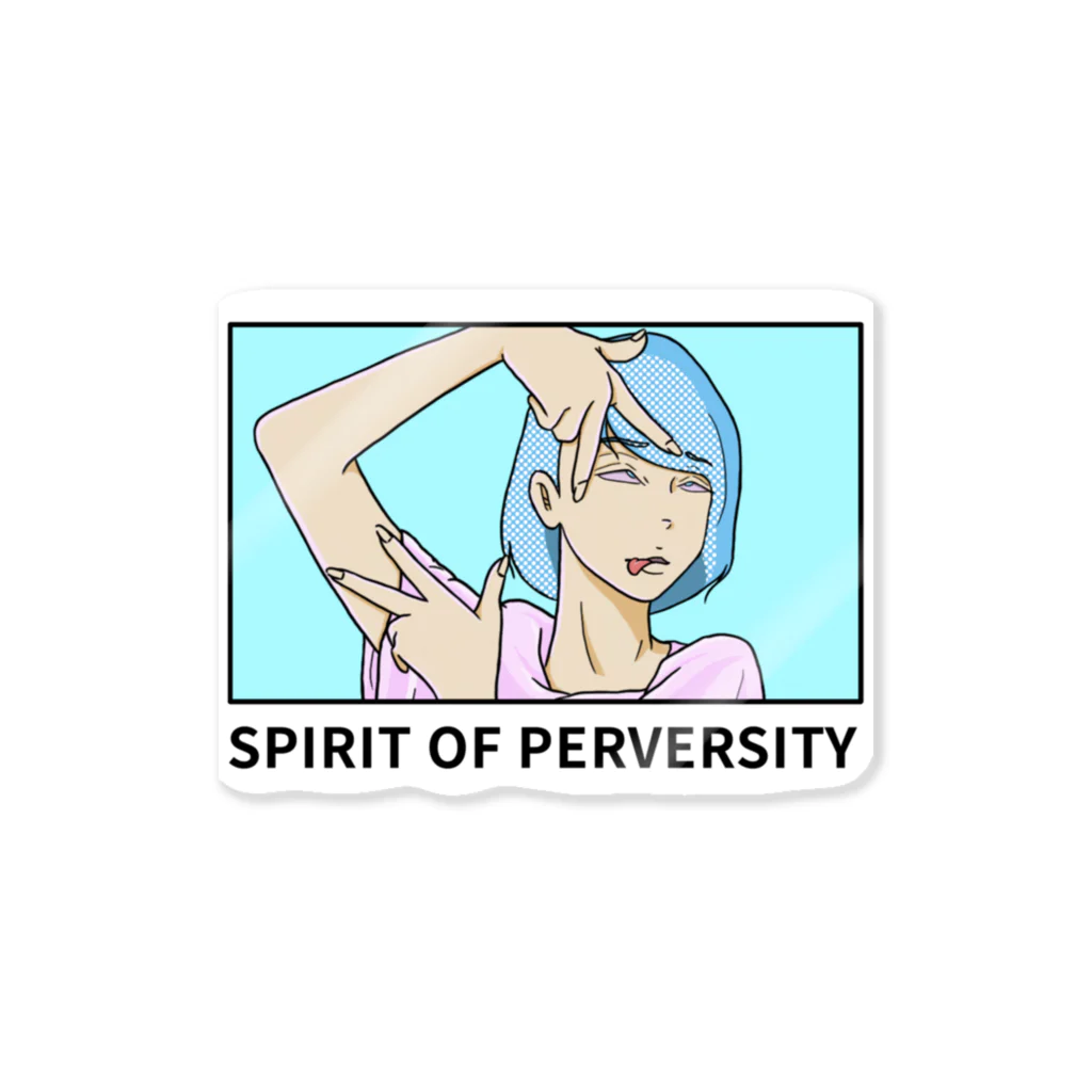 Yuki HidakaのSPIRIT OF PERVERSITY  Sticker