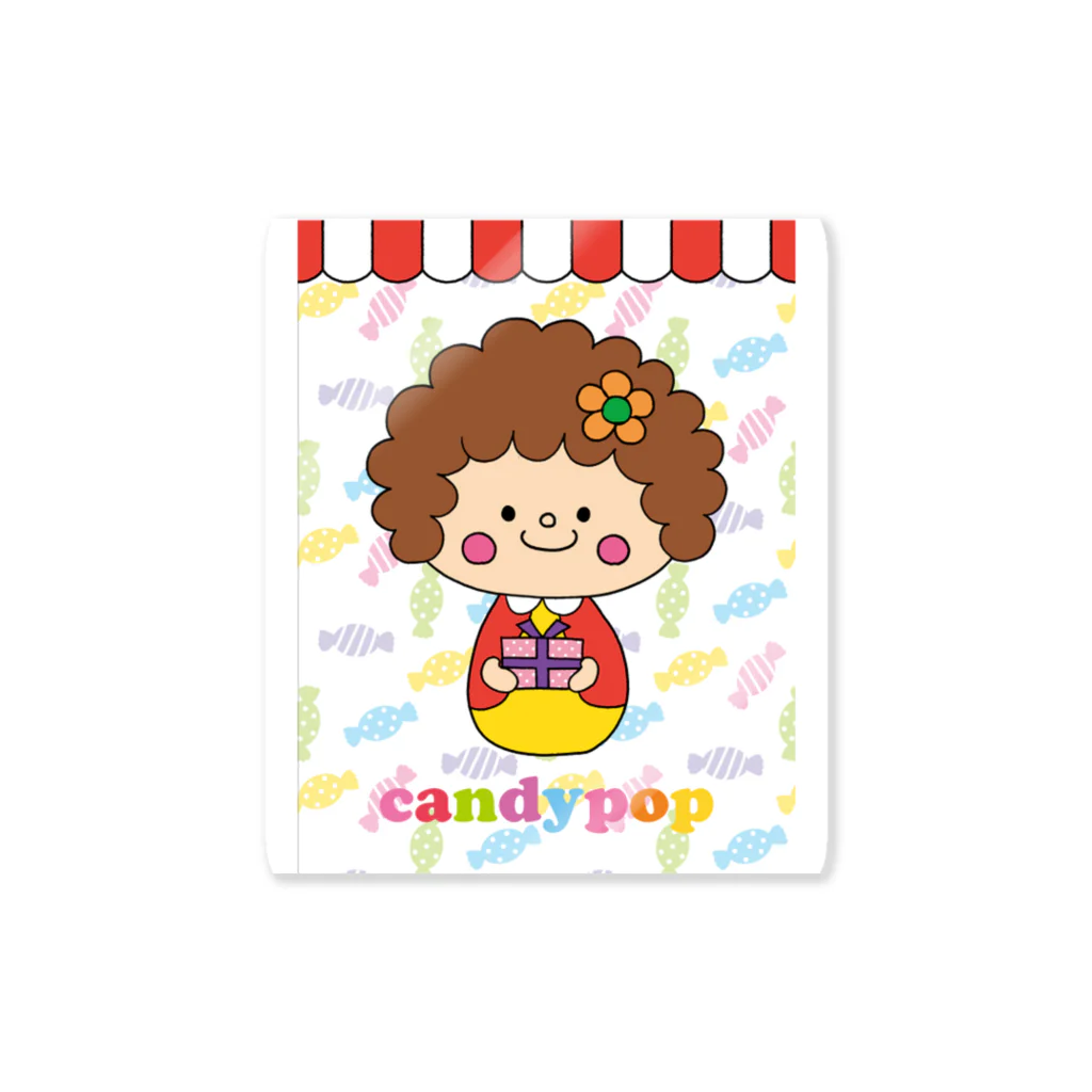 candypopのzakkashop candypop のcandyちゃん Sticker