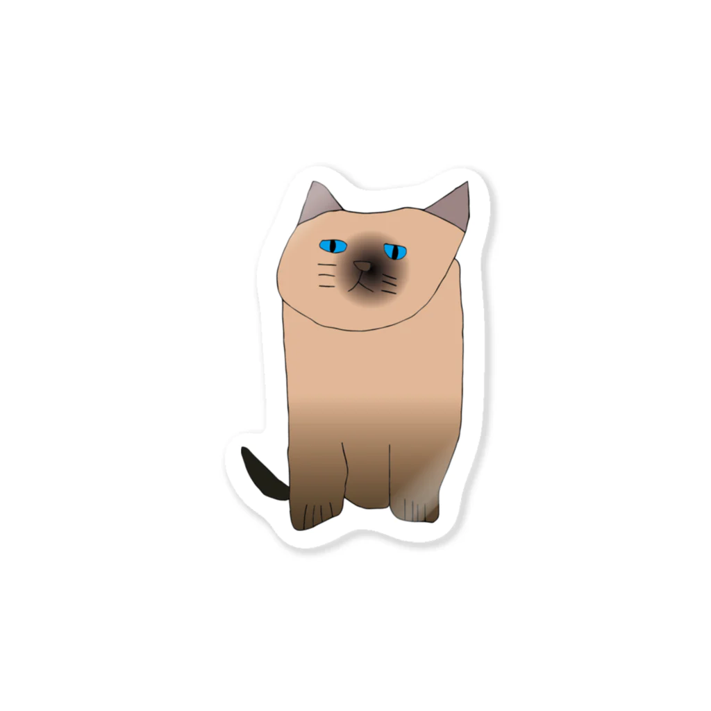 MOBのシャム猫 Sticker