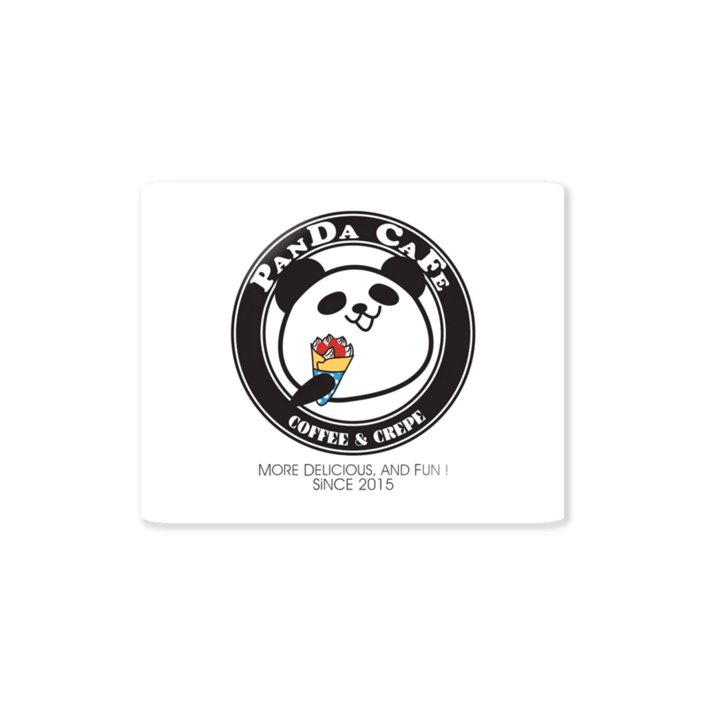 PANDACAFEのPANDACAFEのロゴ Sticker