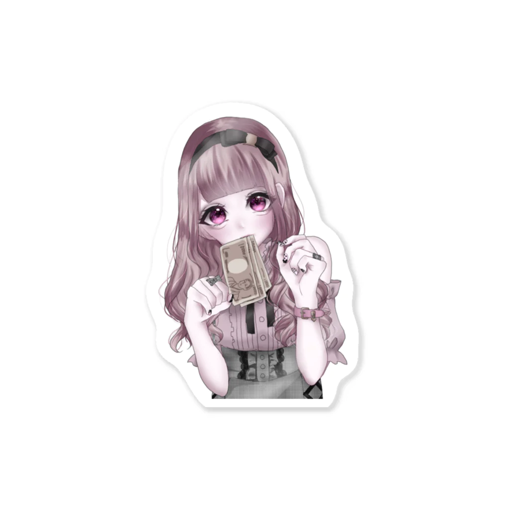 LD mental.CL💒の乞食ちゃん Sticker