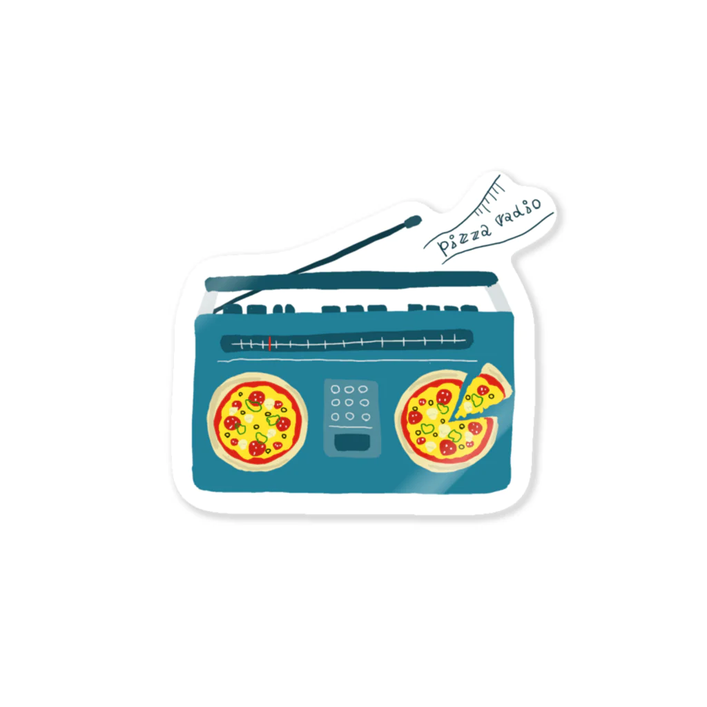 Chicchi Satoのピザラジオ Sticker