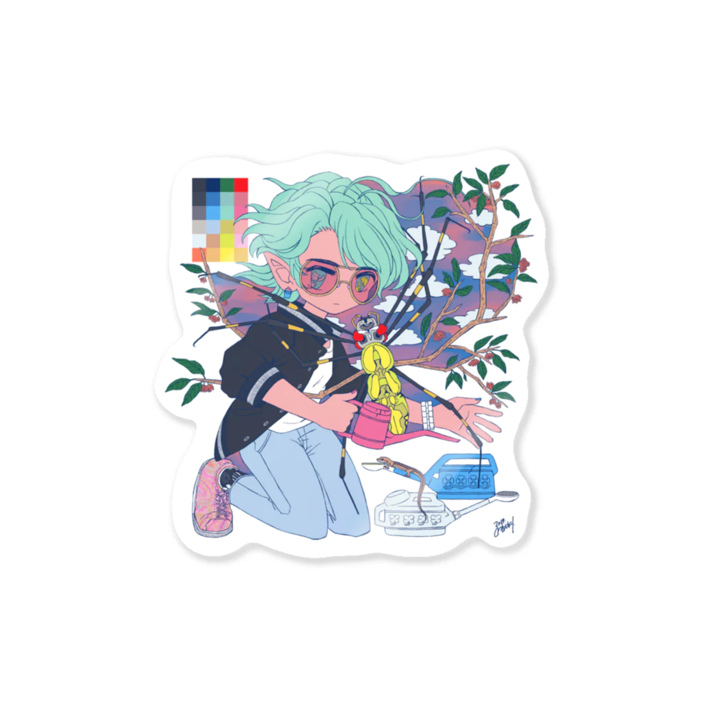 おちゃめるへんらんどの🌆 Sticker