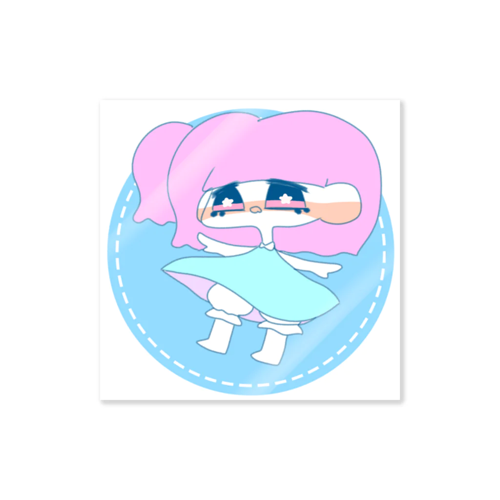 ヤンスロット！？のゆめかわピンクちゃん Sticker