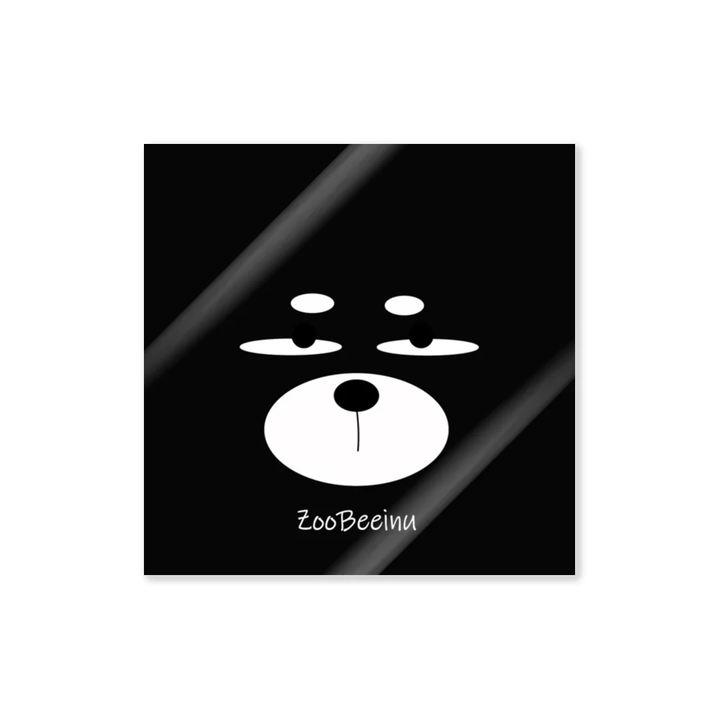 ZooBeeFooのZooBeeinu フェイス Sticker