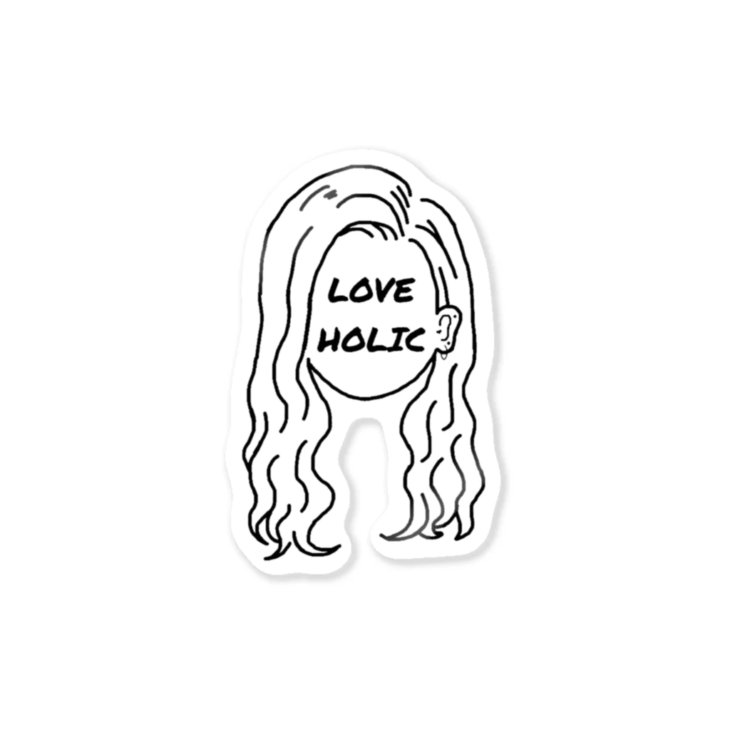 LOVEHOLICのLOVEHOLIC ステッカー