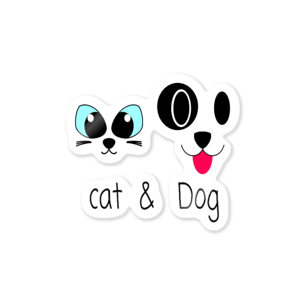 maimaiのCat&Dog Sticker
