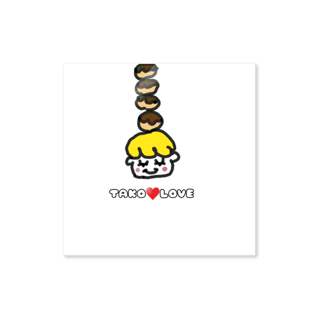 長谷川　賢美のTAKO LOVE Sticker