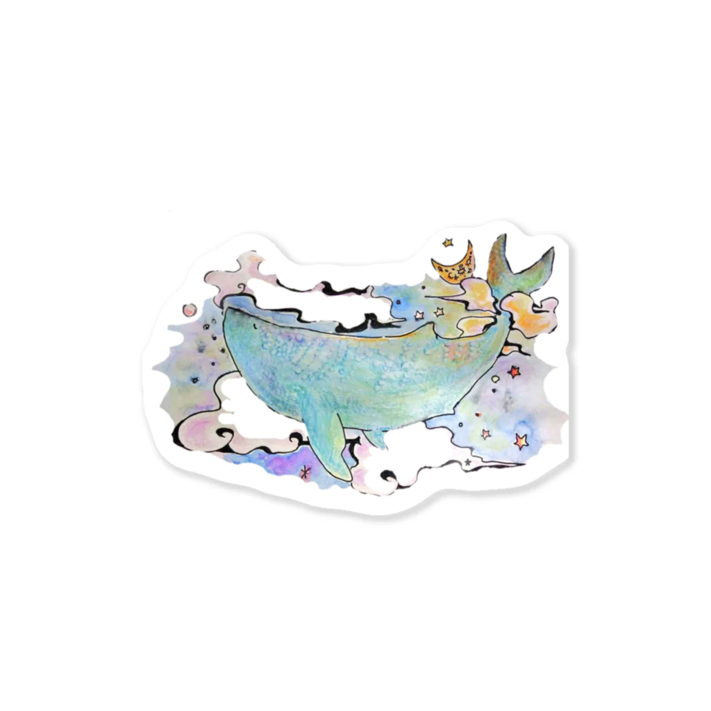 しまうまるのうみのいきもの Sticker