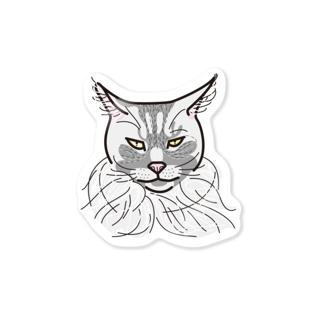 タカシロの猫分 Sticker