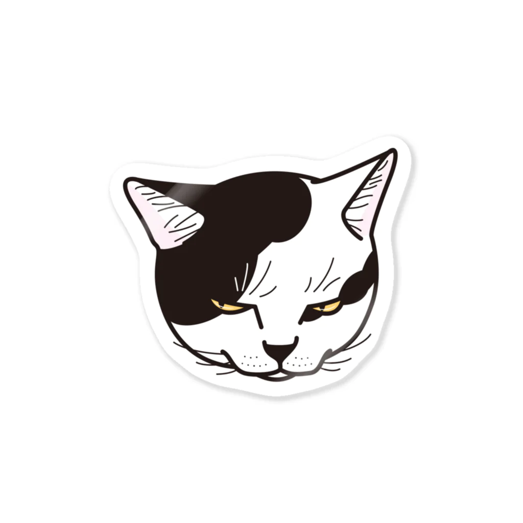 タカシロの猫銀 ステッカー