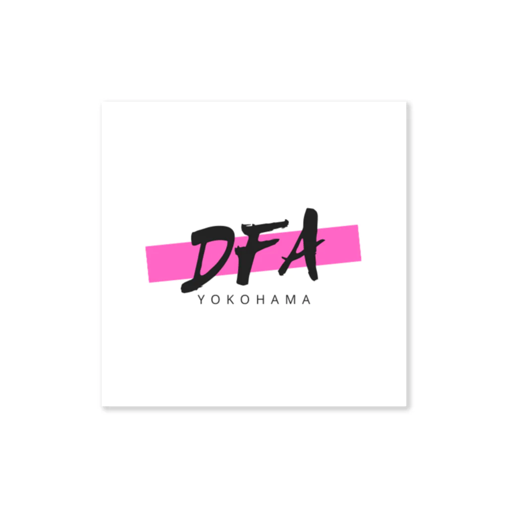 Dance Flow Academy goodsのYOKOHAMAステッカー ステッカー