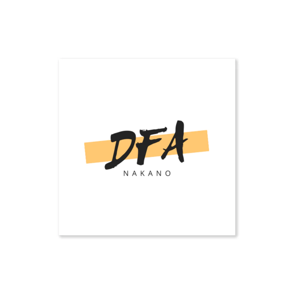 Dance Flow Academy goodsのNAKANOステッカー Sticker