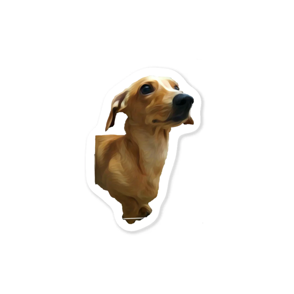 OLfliMAGARiの犬子 wanko Sticker