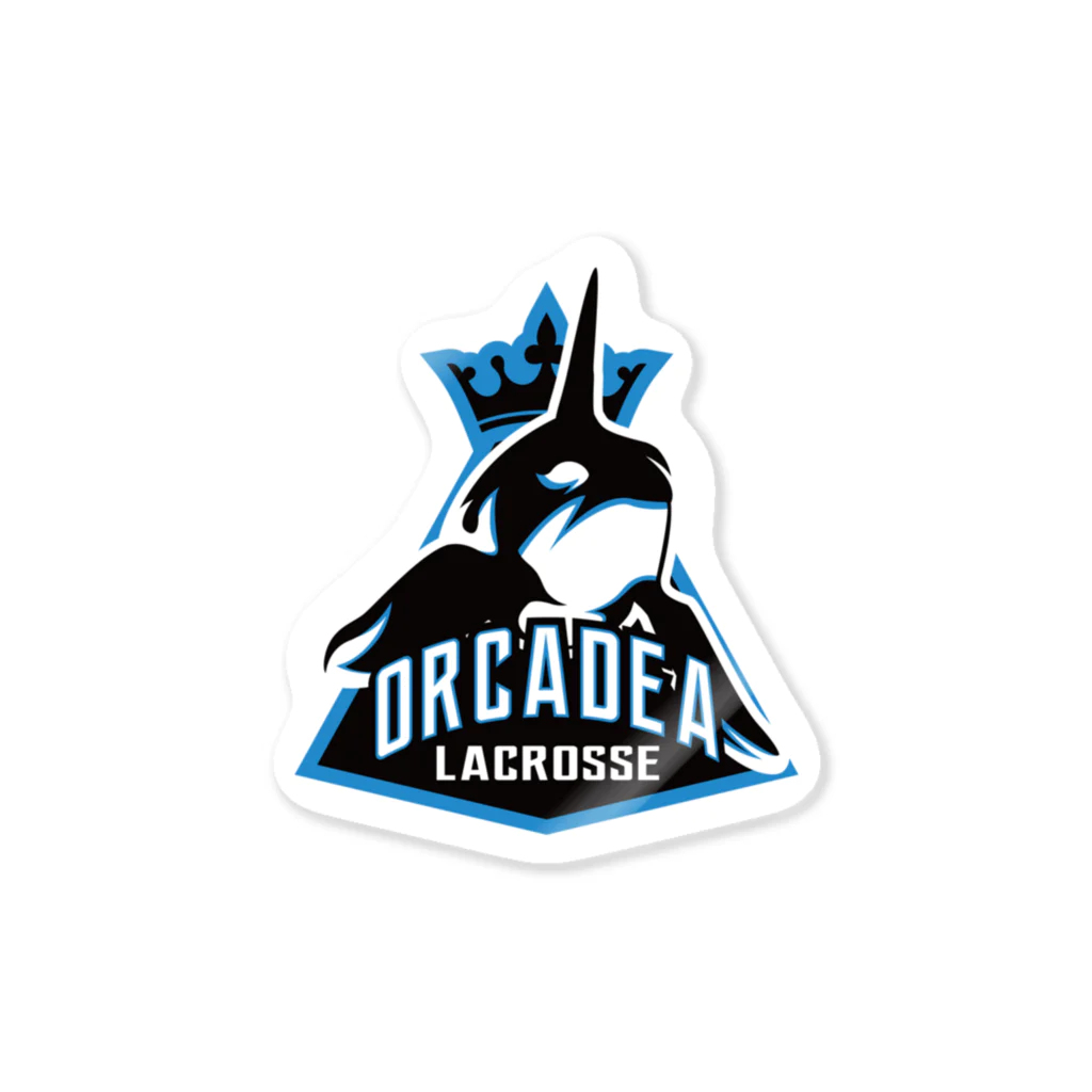 ORCADEA LACROSSE CLUBのオルカディアロゴ2 ステッカー