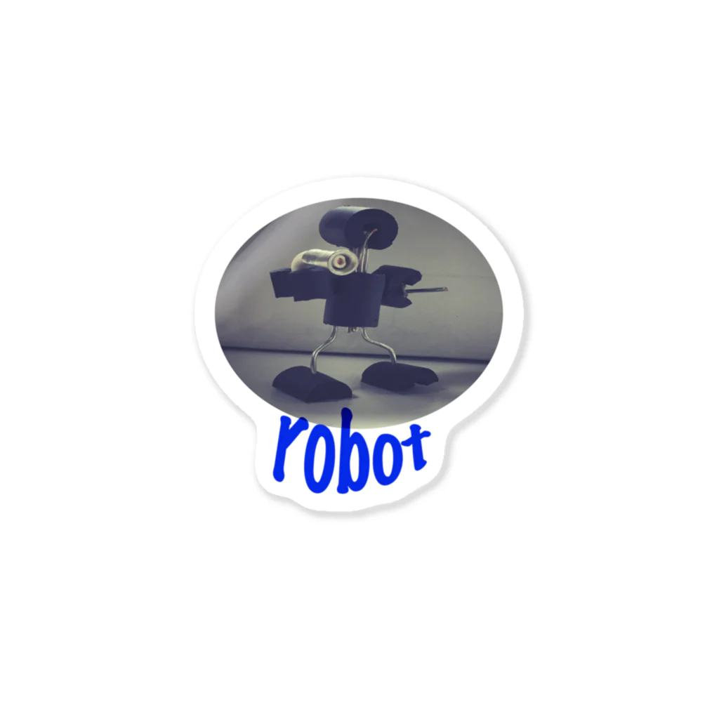 赤色の国のロボットくん Sticker