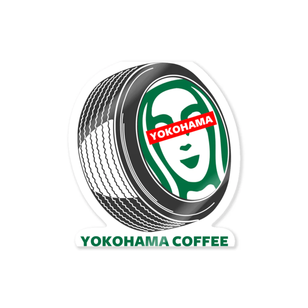 moCoのYOKOHAMA COFFEE Sticker