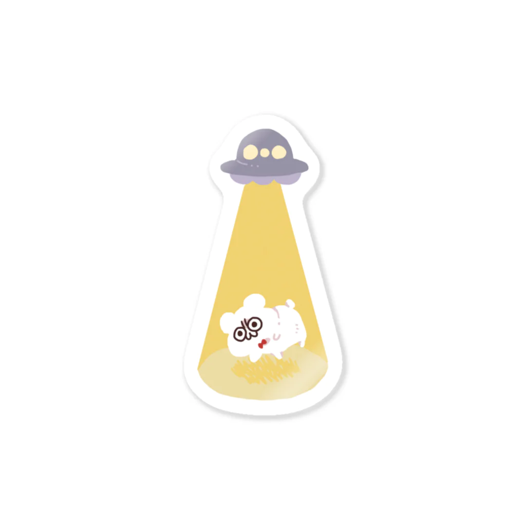 テディ轟のUFO・テディ轟ステッカー Sticker